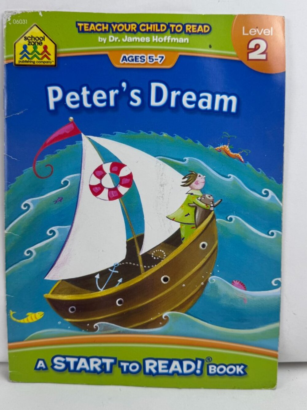 Peter's Dream School Zone Level 2 Ages 5-7 James Hoffman ISBN 9780887432644